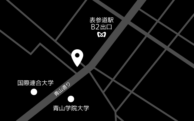 地図｜Yogibo Store 青山店