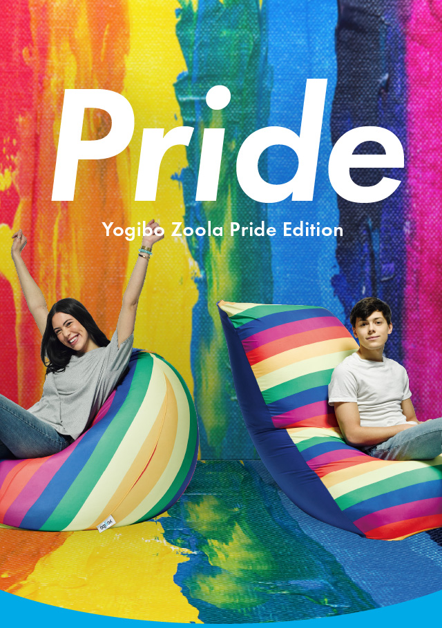 Yogibo Zoola Lounger（ヨギボー ズーラ ラウンジャー）Pride Edition