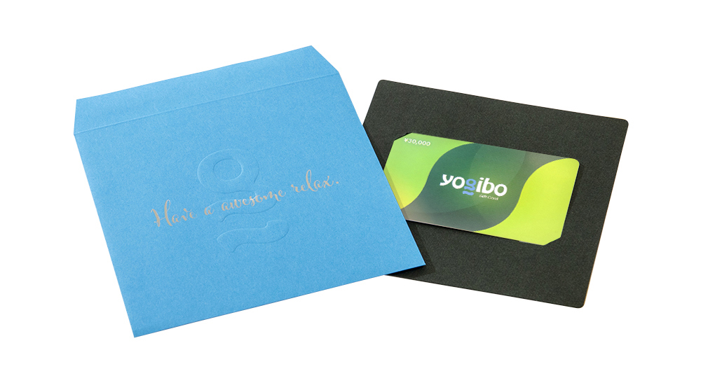 yogibo ギフトカード　30000円　3万円　三万円　gift cardチケット