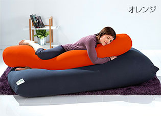 Yogibo Roll Max(ヨギボーロールマックス) オレンジ