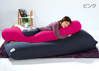 Yogibo Roll Max(ヨギボーロールマックス) ピンク