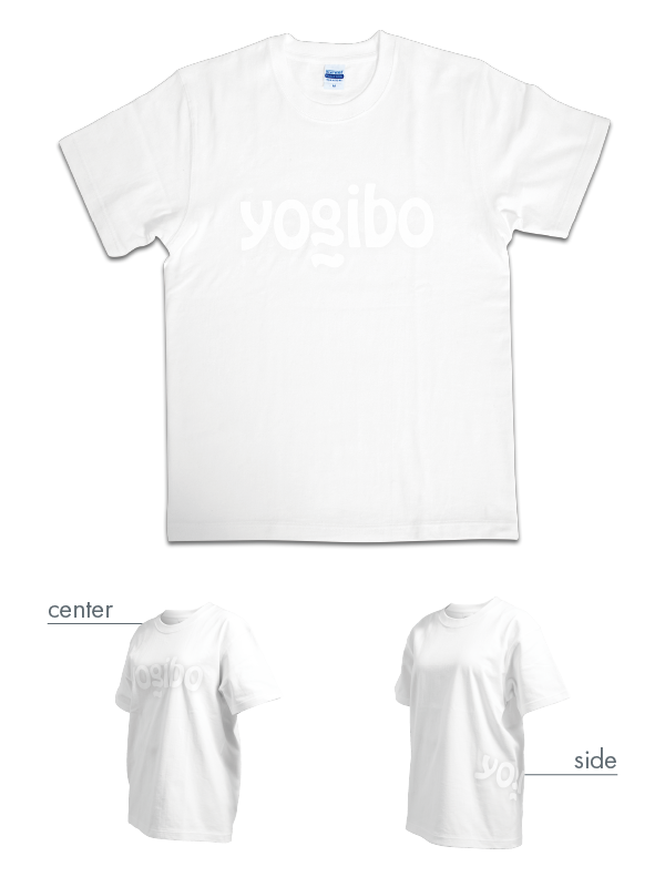 yogiboT-ShirtReflectorLogoWhite