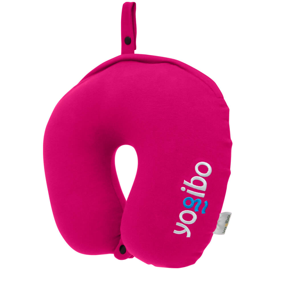 Yogibo Neck Pillow Logo(ヨギボー ネックピロー ロゴ) ピンク