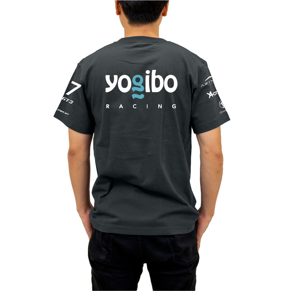 Yogibo Racing Logo T-Shirt 2023（ダークグレー）