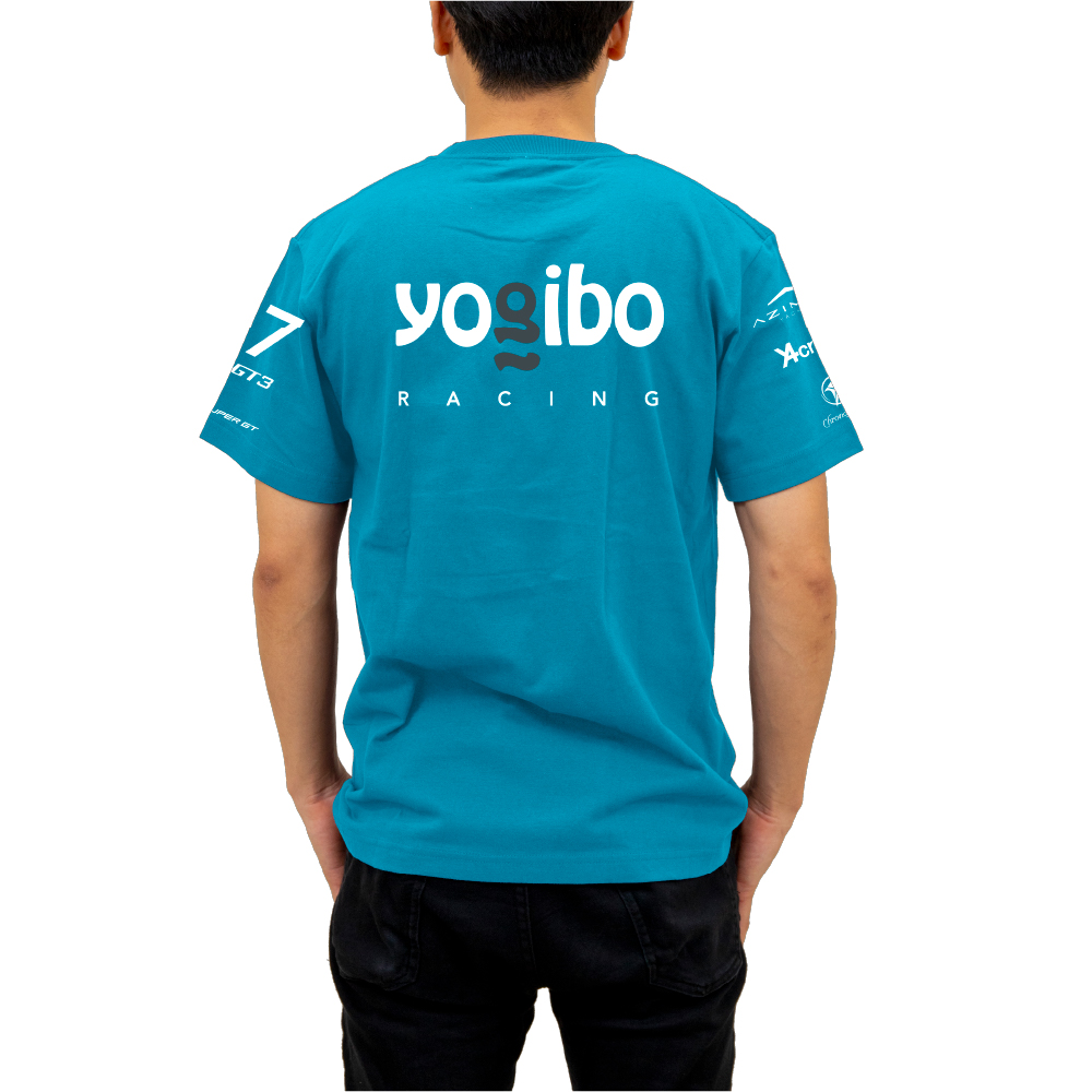Yogibo Racing Logo T-Shirt 2023（アクアブルー）