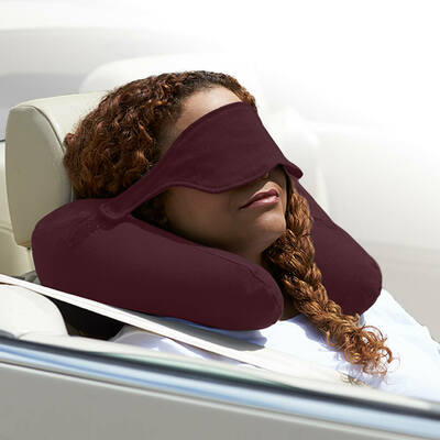 Yogibo Neck Pillow X(ヨギボーネックピローX)ディープパープル