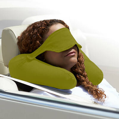 Yogibo Neck Pillow X(ヨギボーネックピローX)ライムグリーン