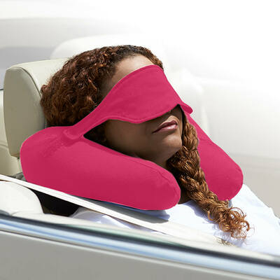 Yogibo Neck Pillow X(ヨギボーネックピローX)ピンク