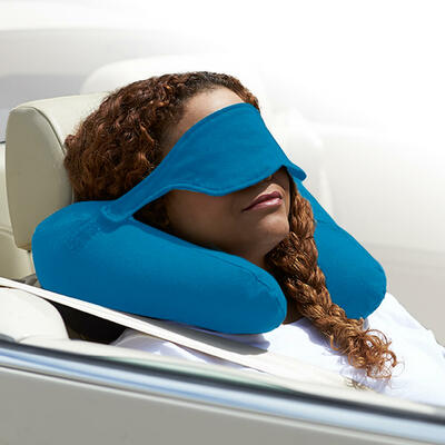 Yogibo Neck Pillow X(ヨギボーネックピローX)アクアブルー