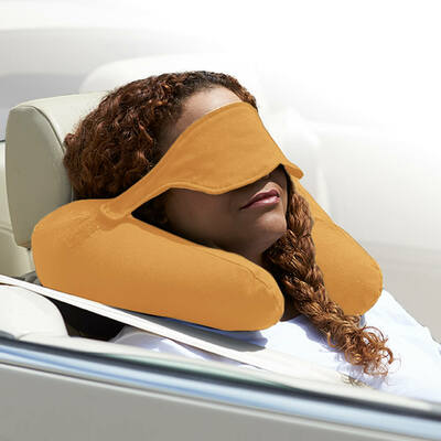 Yogibo Neck Pillow X(ヨギボーネックピローX)キャメル