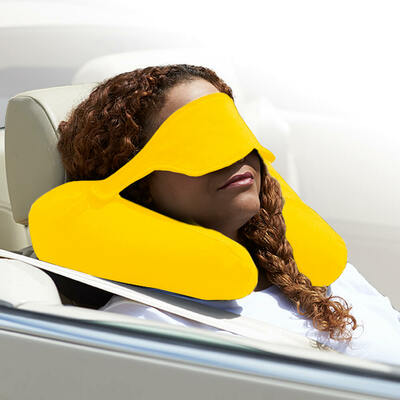Yogibo Neck Pillow X(ヨギボーネックピローX)イエロー