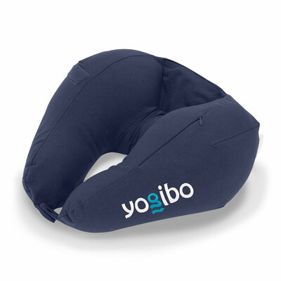Yogibo Neck Pillow X Logo（ヨギボーネックピローXロゴ）ネイビーブルー
