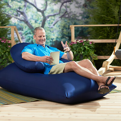 Yogibo ヨギボーZoola Lounger Premium ロイヤルブルー-