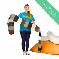 Yogibo Caterpillar Roll Long（ヨギボー キャタピラー ロール ロング）用カバー ナチュラル