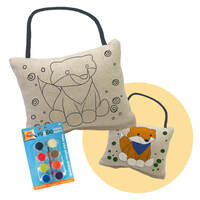 Yogibo Canvas Cushion Mini & Paint Kit Set（ヨギボー キャンバス クッション ミニ & ペイント キット セット） フォックス（フェストゥス）