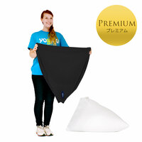 Yogibo Pyramid Premium（ヨギボー ピラミッド プレミアム）用カバー ブラック