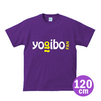 Yogibo Tシャツ FAN パープル/120cm