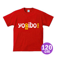 Yogibo Tシャツ FAN レッド/120cm