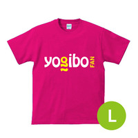 Yogibo Tシャツ FAN ピンク/L