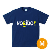 Yogibo Tシャツ FAN ネイビーブルー/M