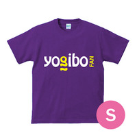 Yogibo Tシャツ FAN パープル/S