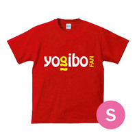 Yogibo Tシャツ FAN レッド/S