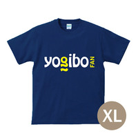 Yogibo Tシャツ FAN ネイビーブルー/XL