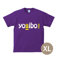 Yogibo Tシャツ FAN パープル/XL