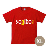 Yogibo Tシャツ FAN レッド/XL
