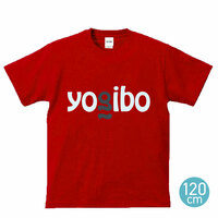 Yogibo Tシャツ Logo レッド/120cm