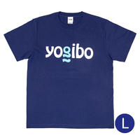 Yogibo Tシャツ Logo ネイビーブルー/L