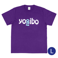Yogibo Tシャツ Logo パープル/L