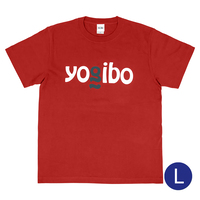 Yogibo Tシャツ Logo レッド/L