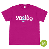 Yogibo Tシャツ Logo ピンク/M