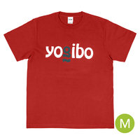 Yogibo Tシャツ Logo レッド/M