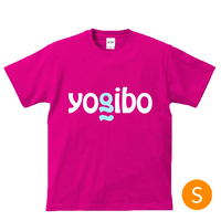 Yogibo Tシャツ Logo ピンク/S