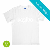 Yogibo T-Shirts Reflector Logo ホワイト 【センターロゴ】 Mサイズ
