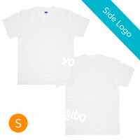 Yogibo T-Shirts Reflector Logo ホワイト 【サイドロゴ】 Sサイズ