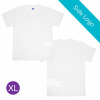 Yogibo T-Shirts Reflector Logo ホワイト 【サイドロゴ】 XLサイズ