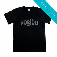 Yogibo T-Shirts Clear Logo ブラック